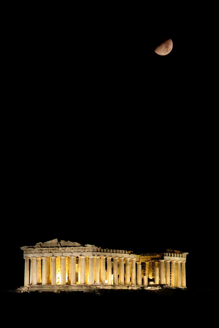 Parthenon-night Parthenon