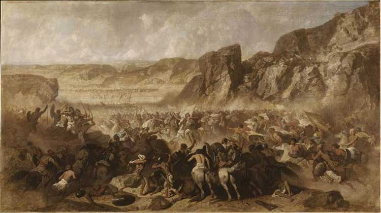 Episodio de la retirada de los 10.000 Jean Adrien Guignet (1816-1854)