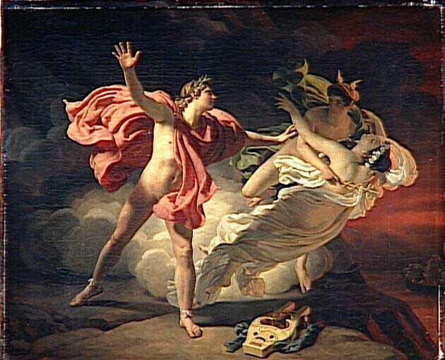 Orphee and Eurydice, Michel Martin Drolling Orphee and Eurydice, Michel Martin Drolling