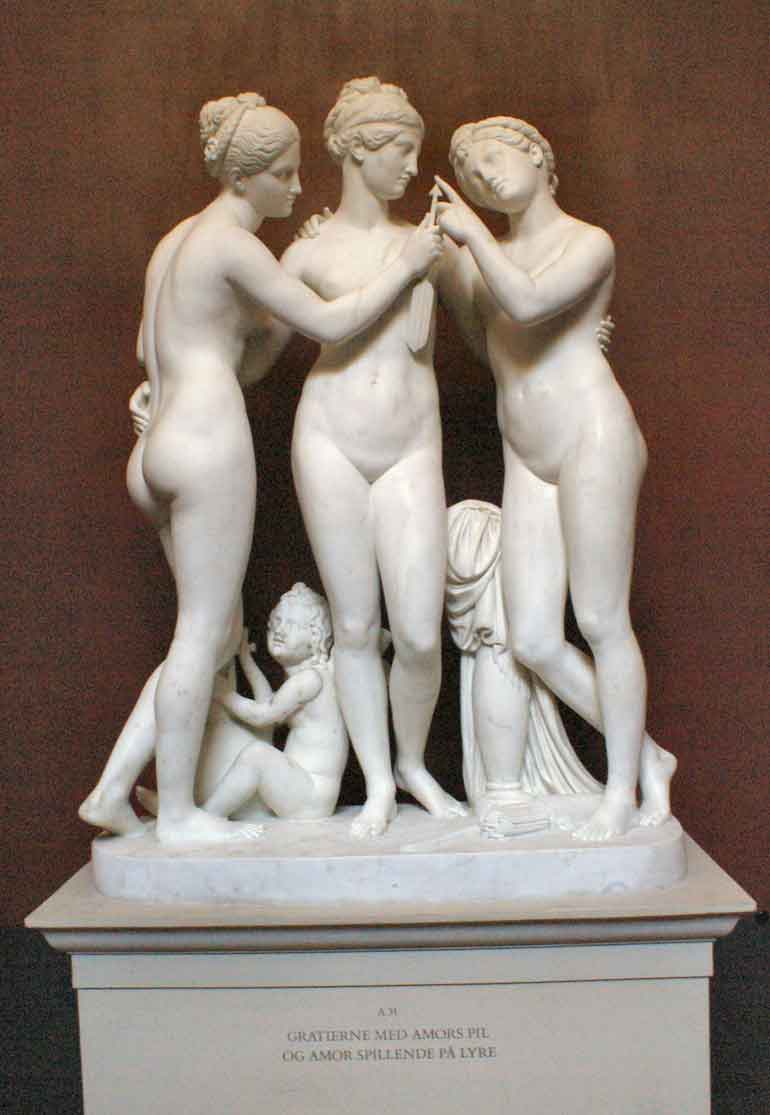 Thovaldsen. Graces.