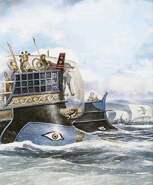 Greek Fighting Ship