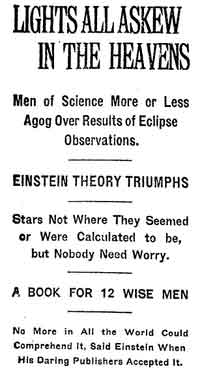 Einstein theory triumphs